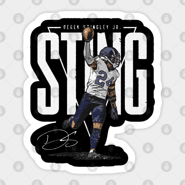 Derek Stingley Jr. Houston Sting Sticker by danlintonpro